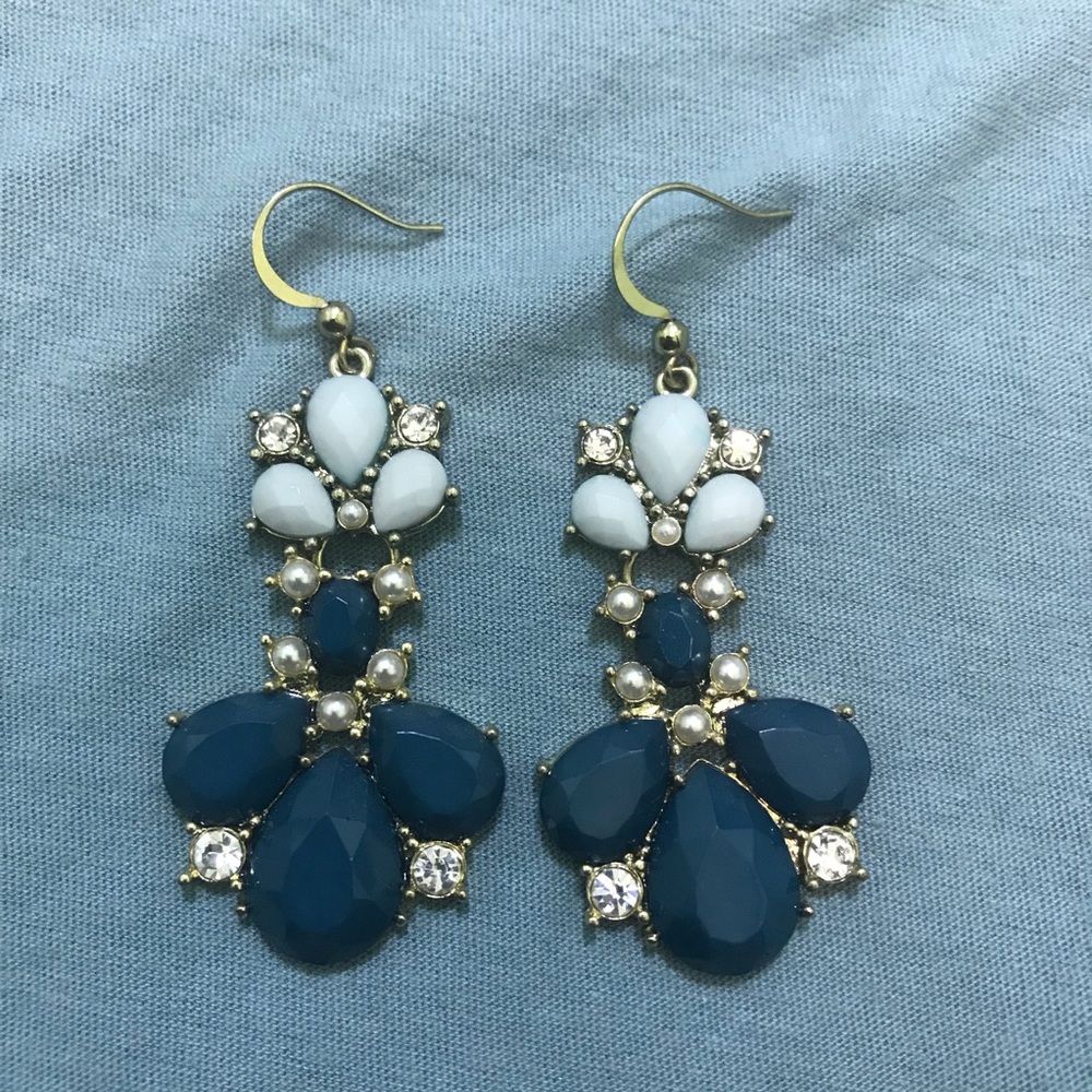Gorgeous turquoise stone earrings